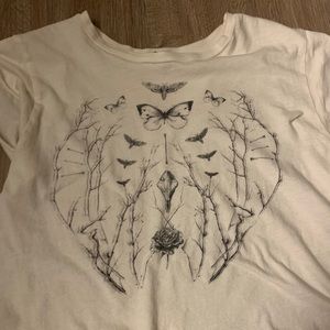 Organic designed crop top